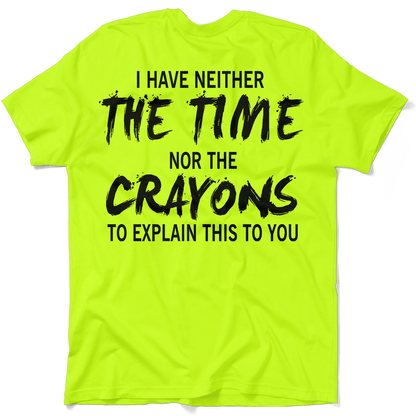Crayons - Safety Yellow T-Shirt — photo 1 of 3