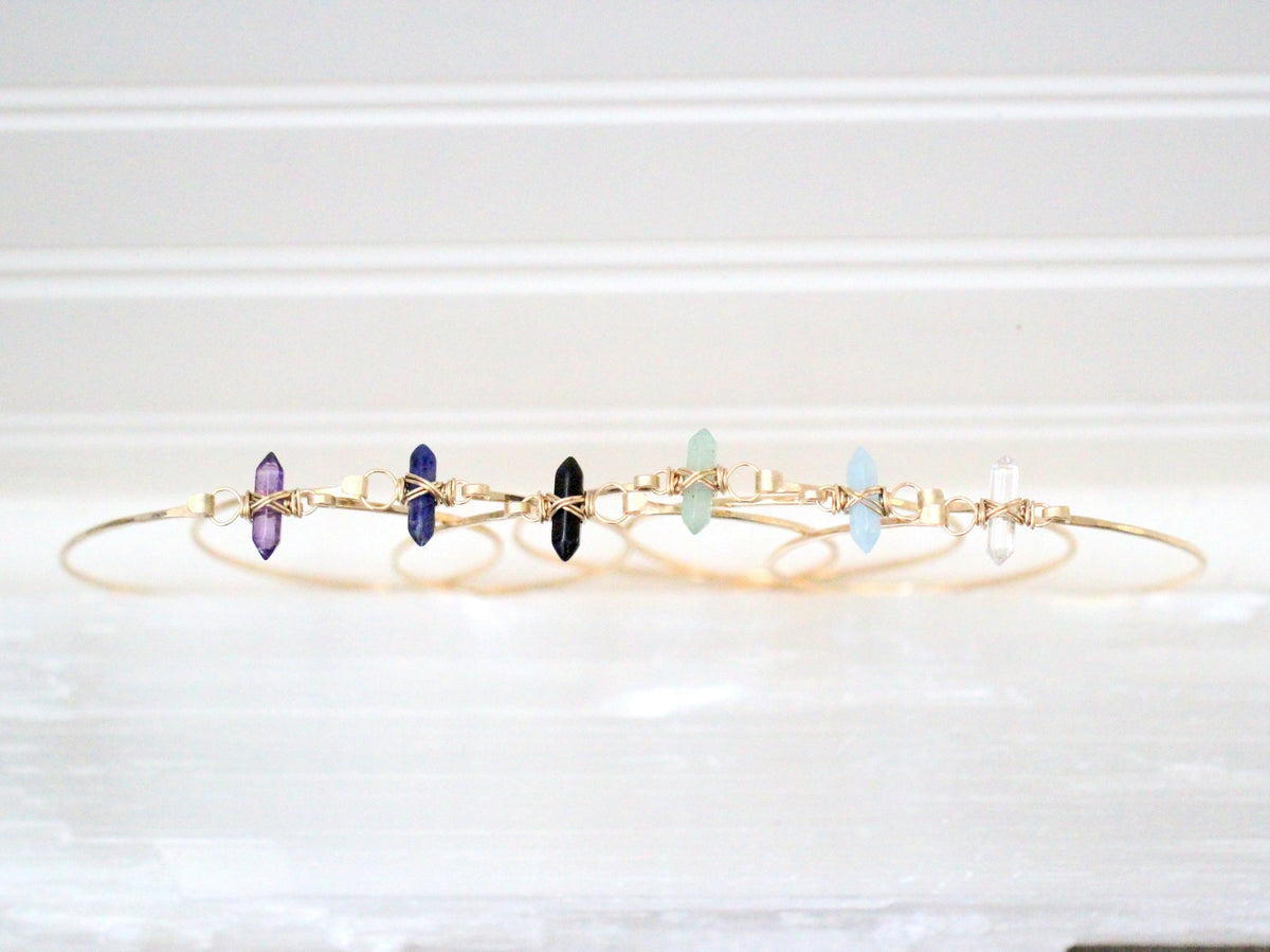 Crest Bracelet - Crystal Quartz