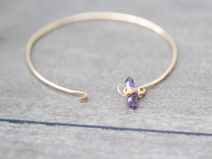 Crest Bracelet - Amethyst