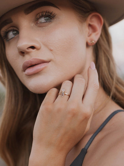 Crest Ring - Crystal Quartz
