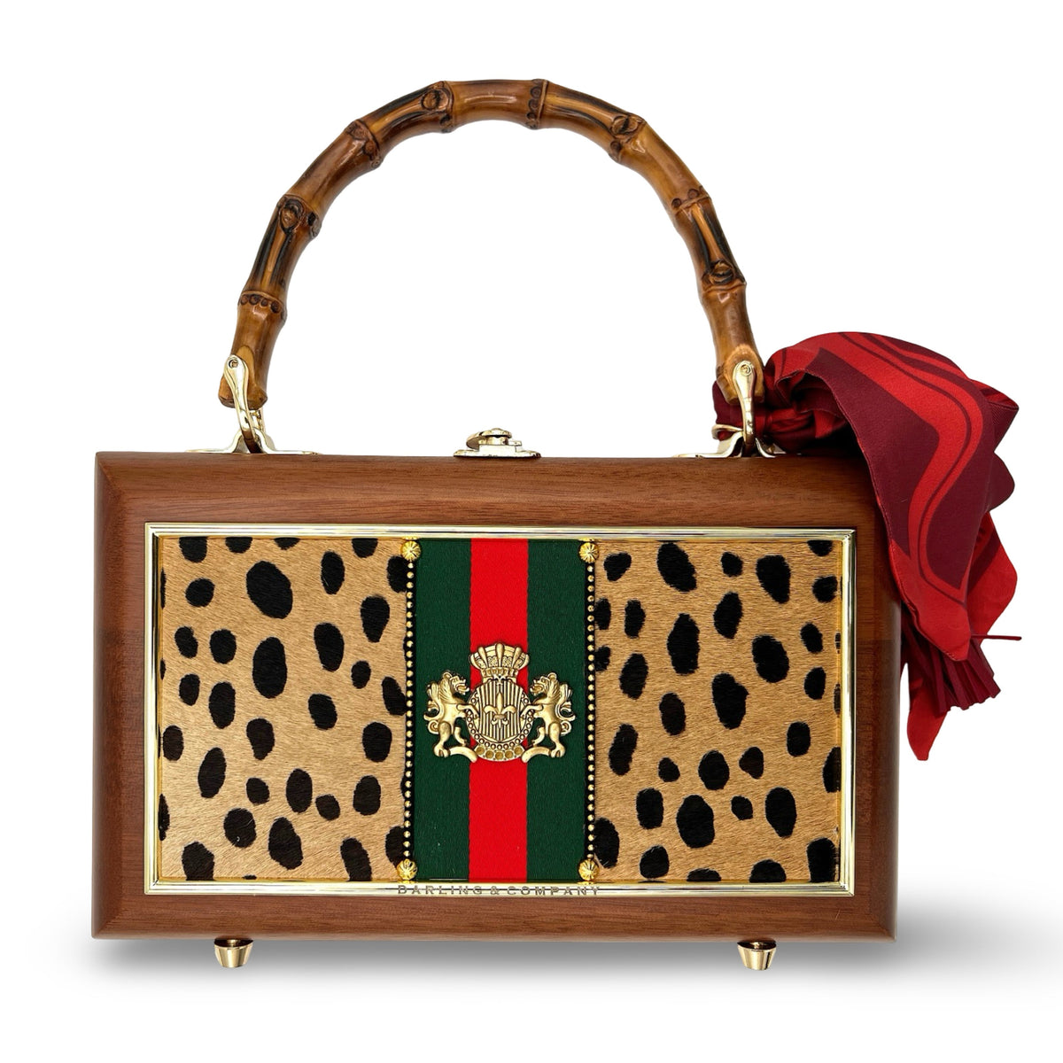Crested Cheetah Bag