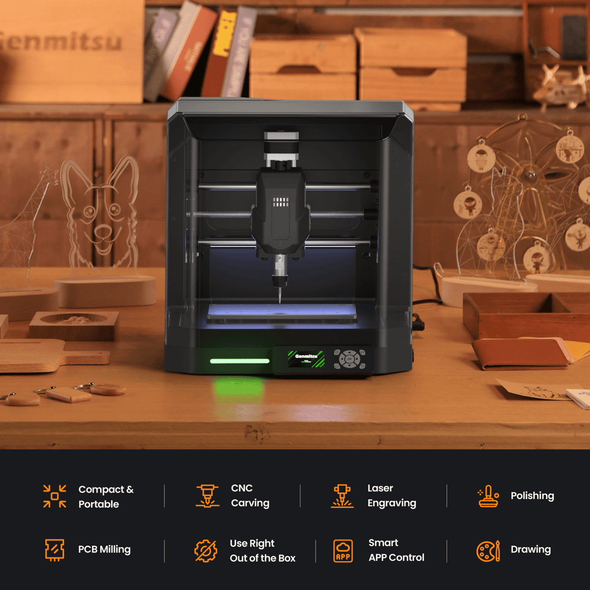 Cubiko CNC Router, An Affordable Desktop CNC for Everyone — photo 2 of 10