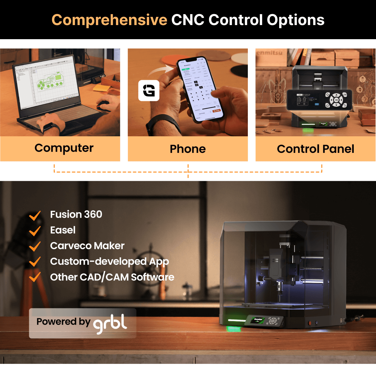 Cubiko CNC Router, An Affordable Desktop CNC for Everyone — photo 5 of 10
