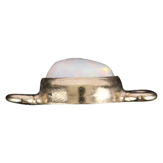 Bella Opal Connecter in Gold Filled for Permanent Jewelry, 4mm, 14k Gold Fill