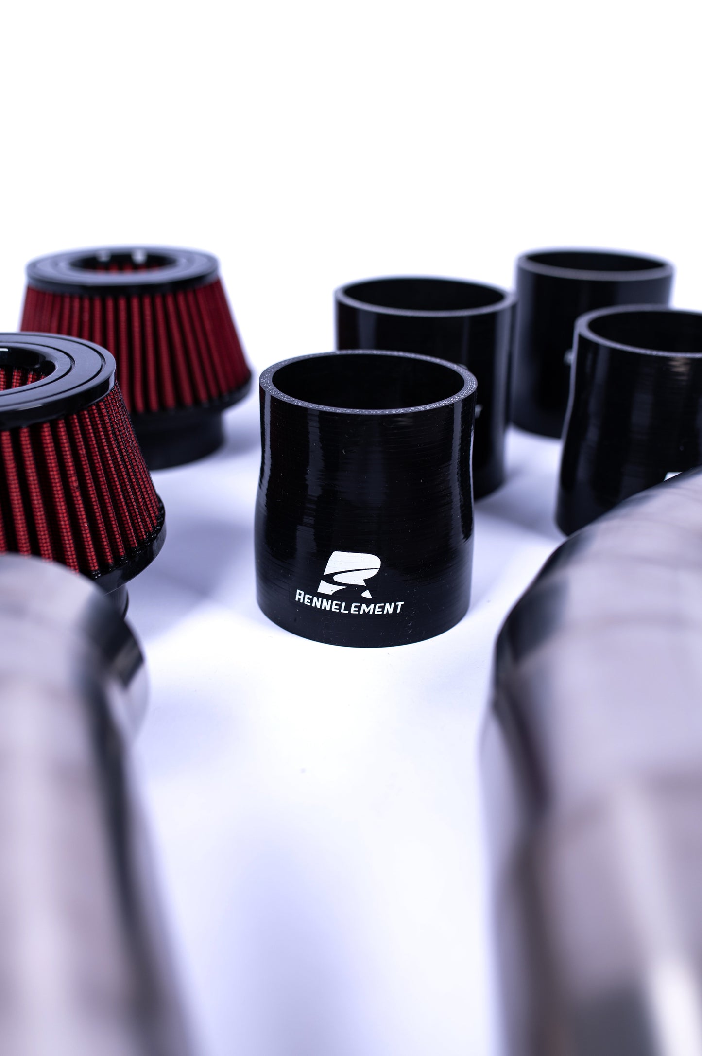 RENNELEMENT G90/G99 M5 3.5” Titanium Front Mount Intake System