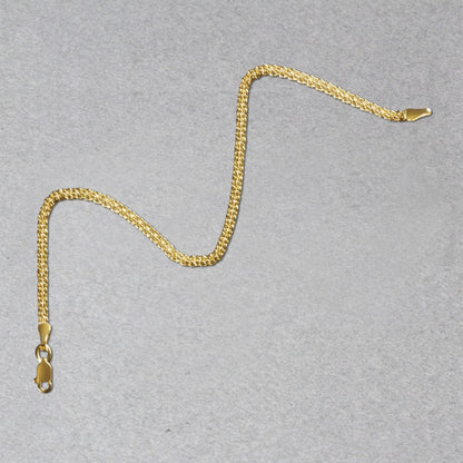 14k Yellow Gold Bismark Bracelet (2.50 mm)