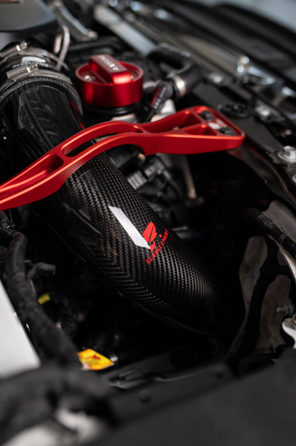 RENNELEMENT G90/G99 M5 3.5” Dry Carbon Fiber Front Mount Intake System