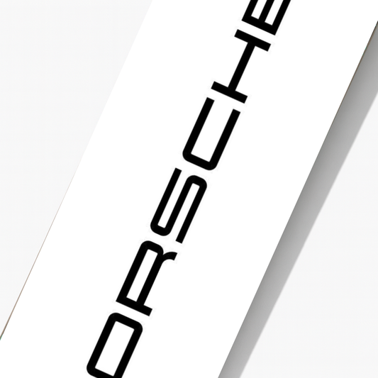 Porsche Typography