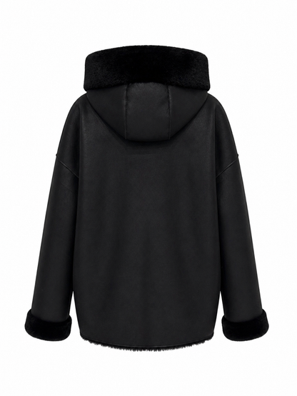 Reversible Faux Shearling Jacket