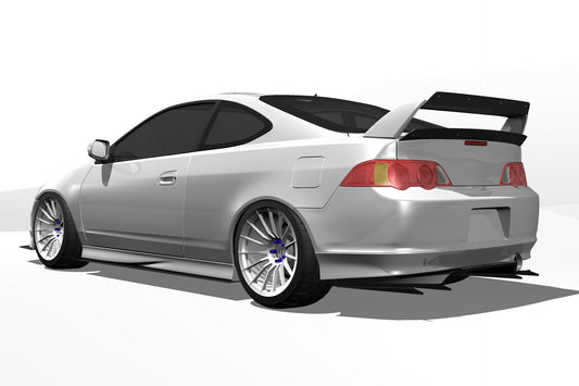 Diffuser V1+ – Acura RSX (DC5, 2002-2006) — photo 2 of 2