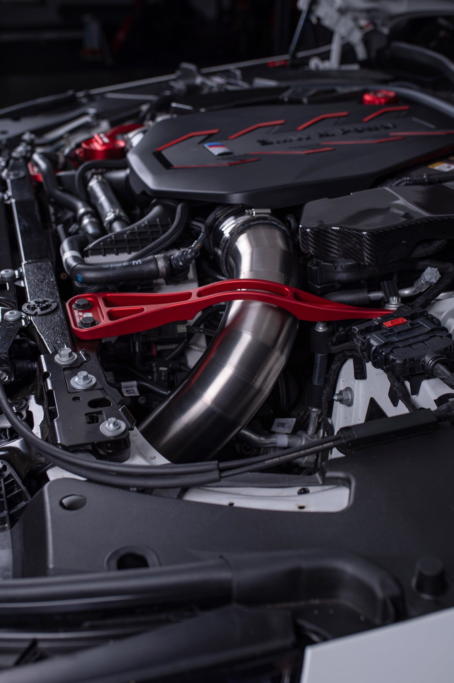 RENNELEMENT G90/G99 M5 3.5” Titanium Front Mount Intake System