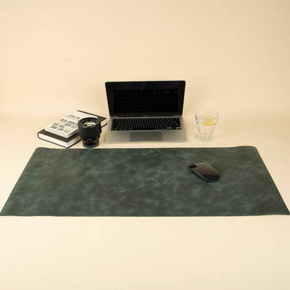 Luxurious Leather Desk Mat - Green - Tampa