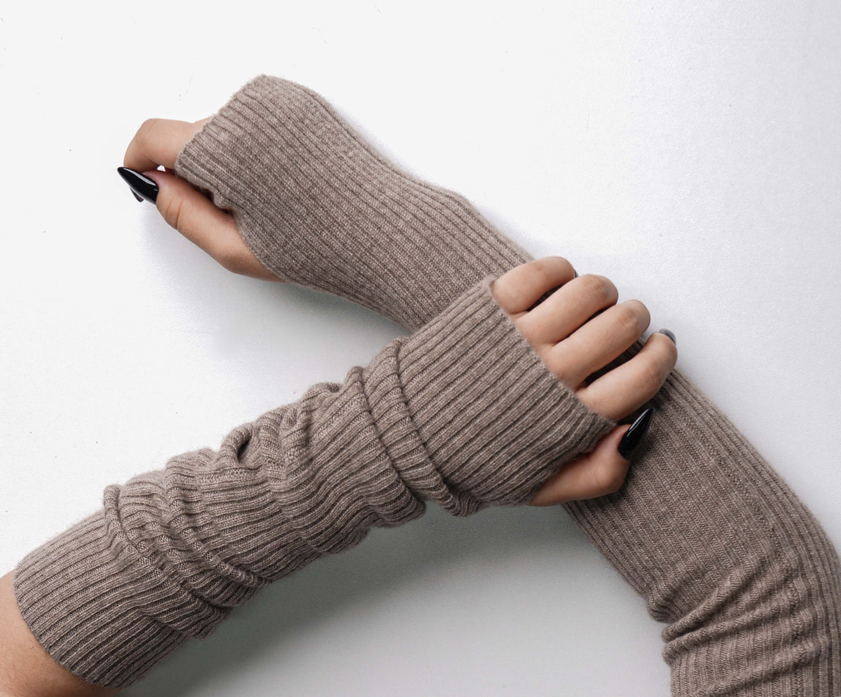 Arm Warmers: Örgöö - 100% Mongolian Cashmere