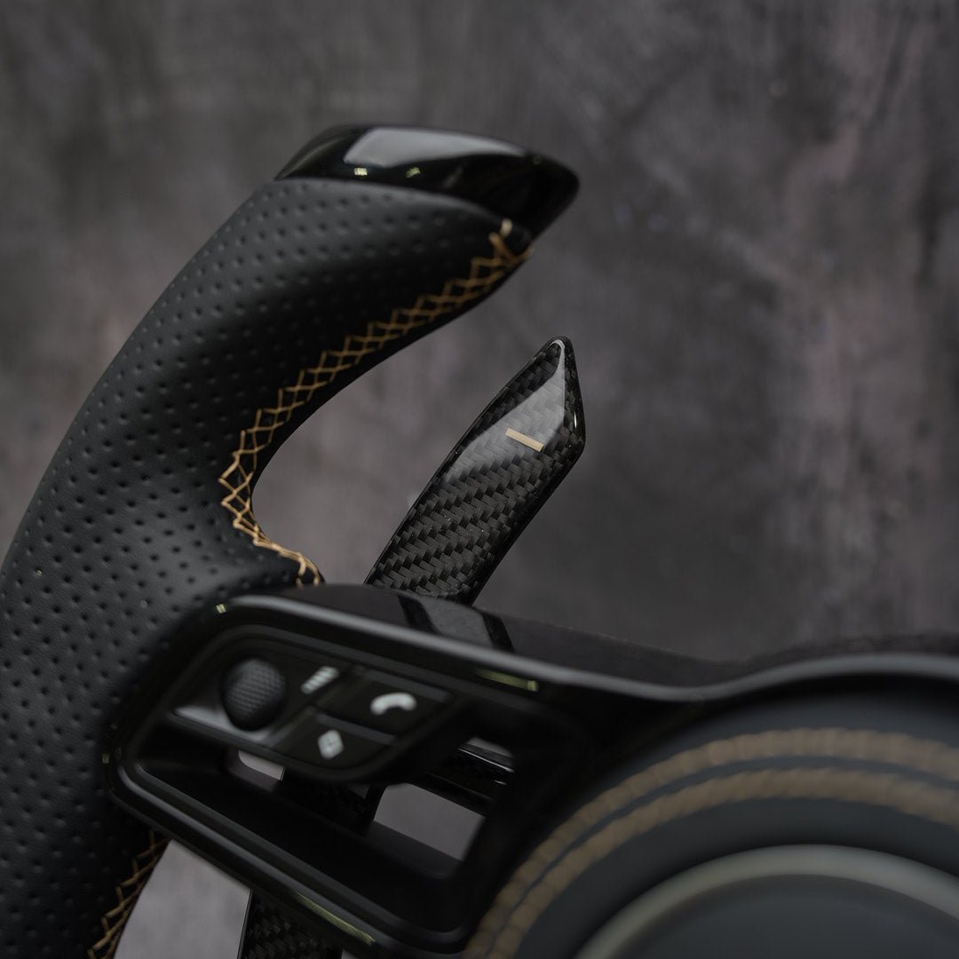 2014-2020 Porsche 911 (991.2) / GT3/GT3RS(991) / 718 Boxster/Cayman (982) / Cayenne (958.2) / Panamera (971) / Macan(95B)  |  Custom Steering Wheel by Exclusive Steering