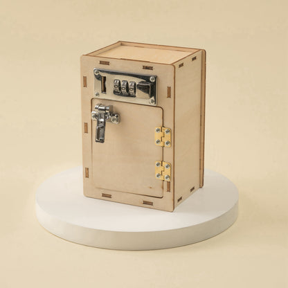 Combination Lock Box DIY Kit, Educational STEM Toy