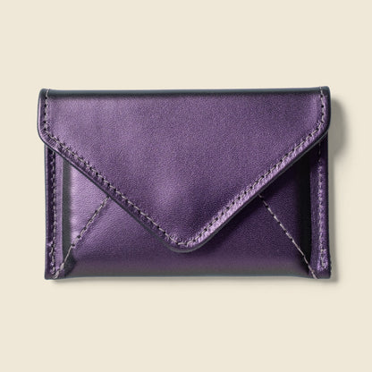 Mini Envelope Wallet With RFID protection - Iridescent