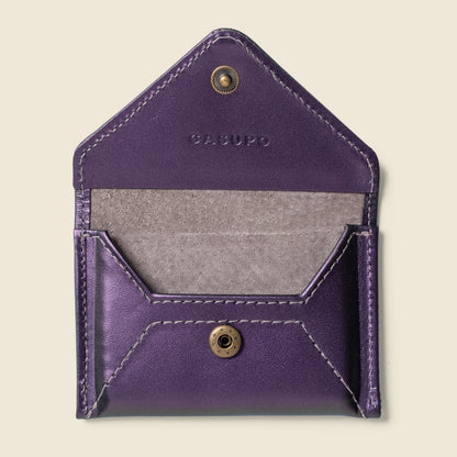 Mini Envelope Wallet With RFID protection - Iridescent
