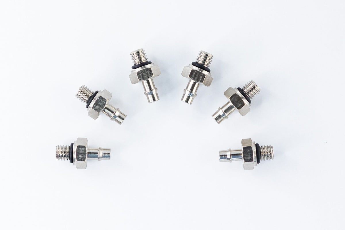 Adapters - M6x1.0x20 - 6-Pack