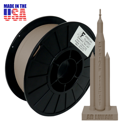 Filamento para impresora 3D Desert Tan AF PLA+, 1,75 mm de diámetro