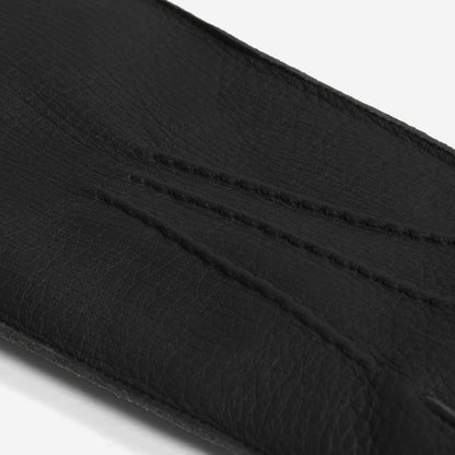 Diego (black) - Italian gloves made of American deerskin leather with rabbit fur lining — photo 7 of 10