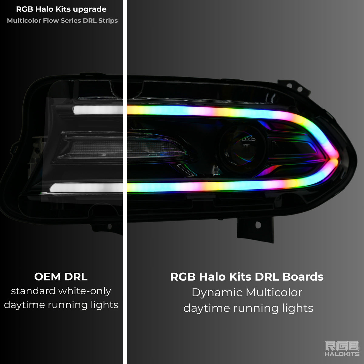 Dodge Charger Flow Series DRL Boards | Diffused LED (2015-2023)