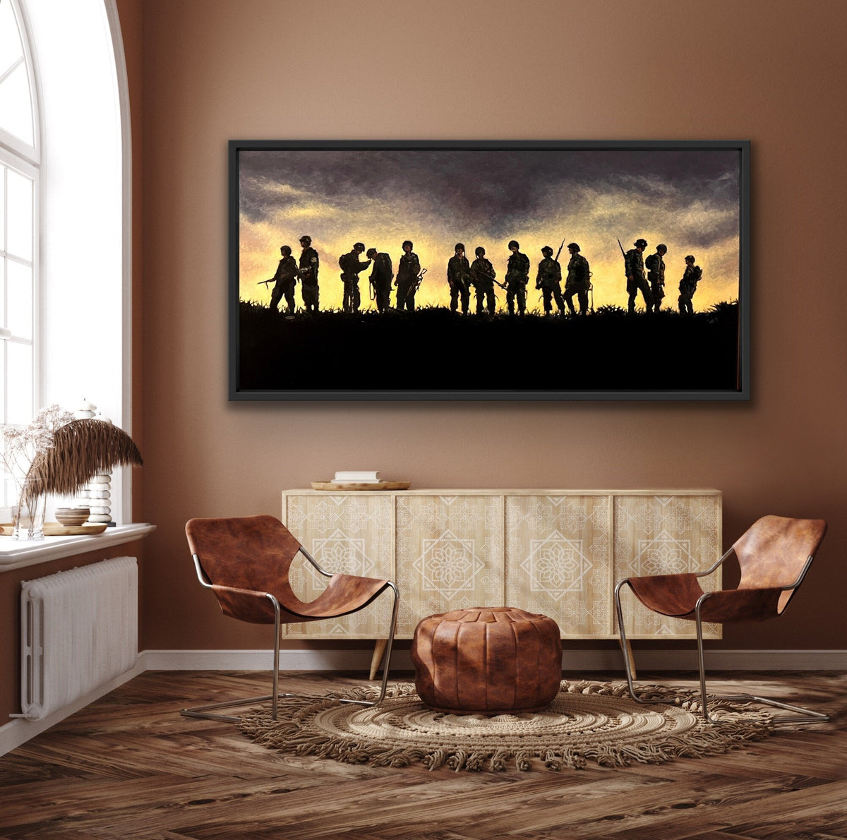 Easy Company - Band of Brothers Silhouette