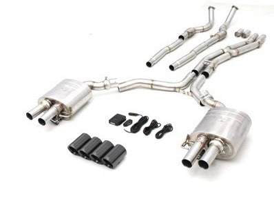 IRL D4 S8 Valved Catback Exhaust — photo 1 of 2