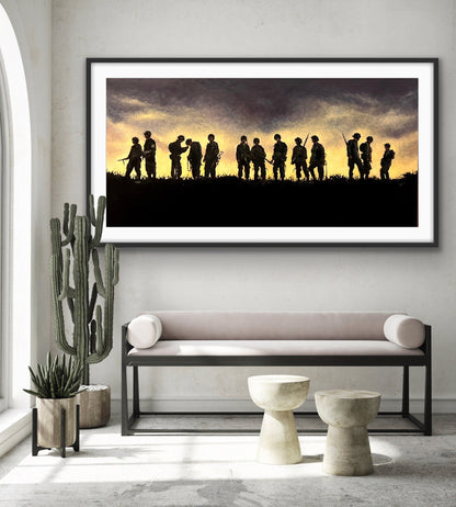 Easy Company - Band of Brothers Silhouette
