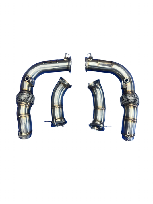 IRL F95 F96 X5M X6M Downpipes — photo 1 of 5