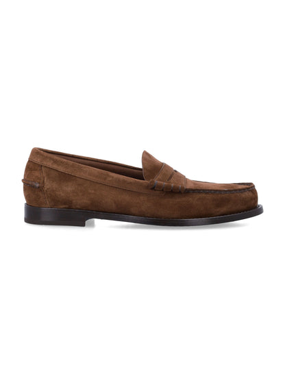 CHURCH'S Rowley Suede Leather Loafers
