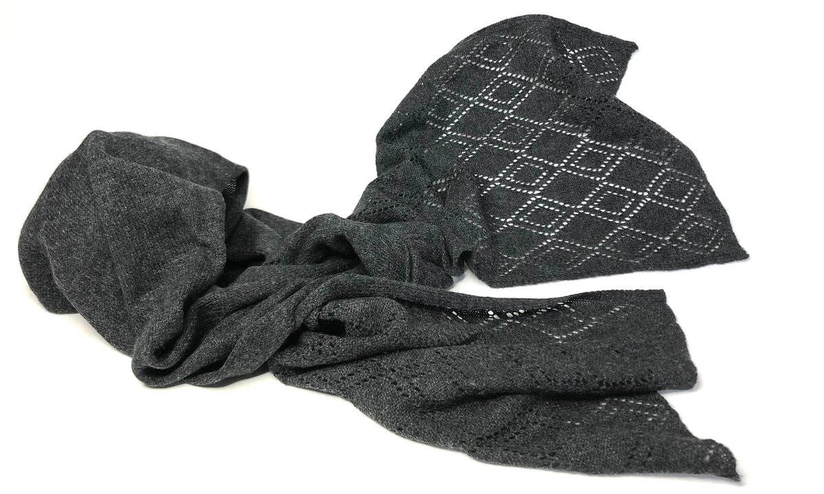 Scarf:  Long Diamonds - Pure Mongolian Cashmere
