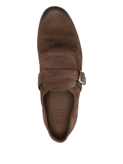 CHURCH'S Men's Luxe Oxford Shoes with Buckle