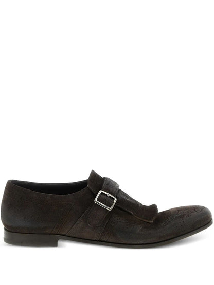 CHURCH'S Classic Men's Oxford Shoes with Buckle