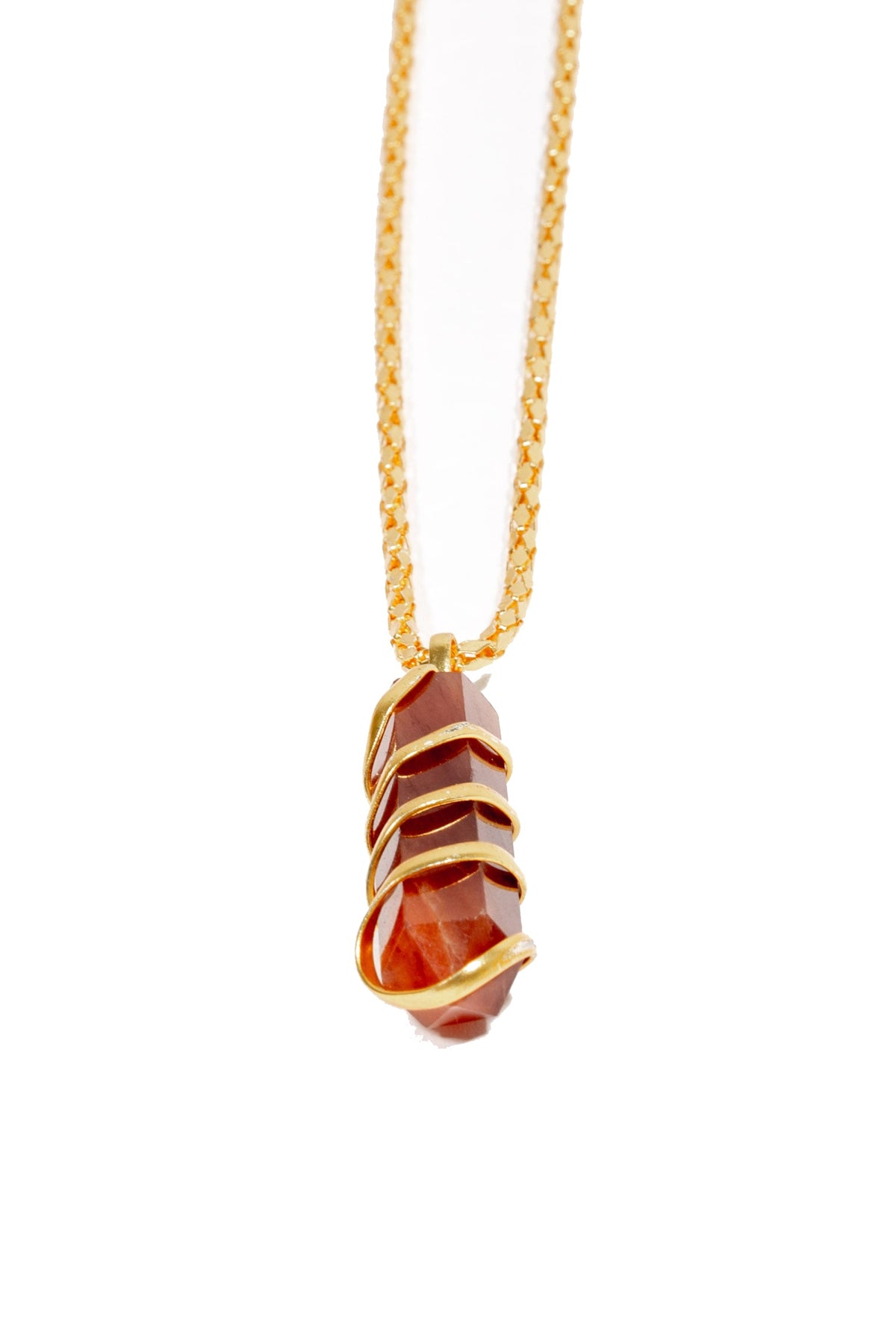 Carnelian Necklace For The Sacral Chakra