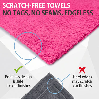 WASH&WHIPS Edgeless Microfiber Coral Fleece with Ultrasonic Edge — photo 3 of 10