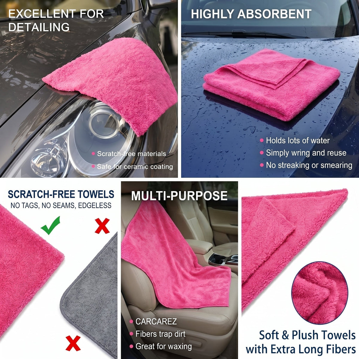WASH&WHIPS Edgeless Microfiber Coral Fleece with Ultrasonic Edge — photo 7 of 10