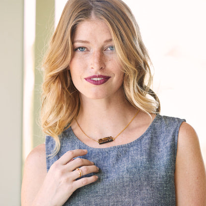 Horn Pendant Choker