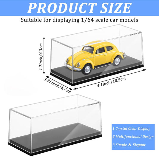 Clear Model Car Case Display Organizer Storage for 1/64 — photo 1 of 5
