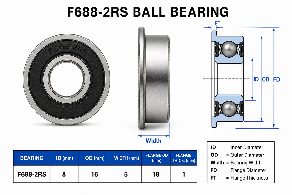 HoneyBadger Chrome Steel Bearings — photo 10 of 10