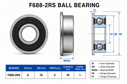 HoneyBadger Chrome Steel Bearings — photo 10 of 10