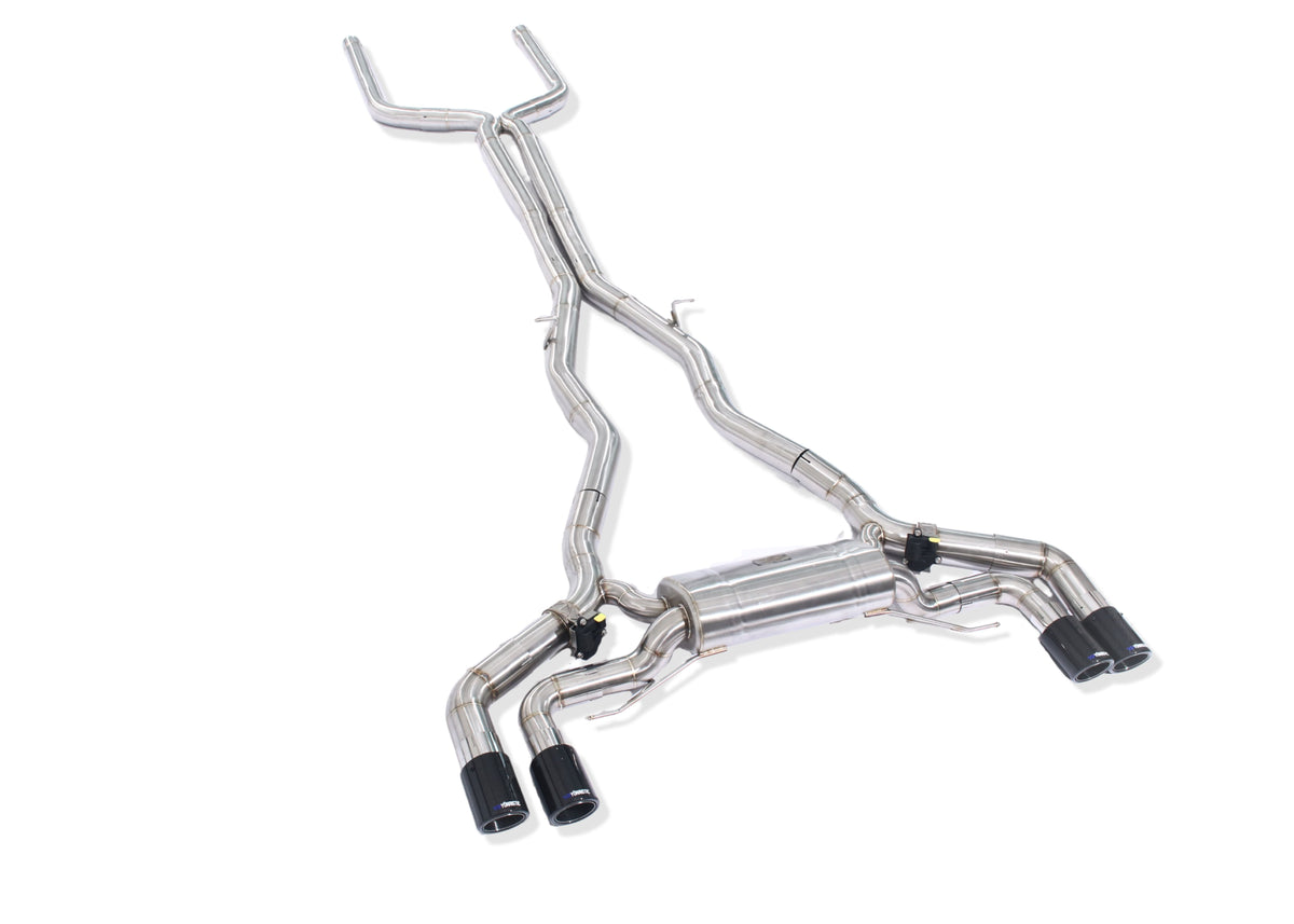 BMW F90 M5 Catback Exhaust Valved Performance Xpipe - Yonristic Performance — photo 2 of 10