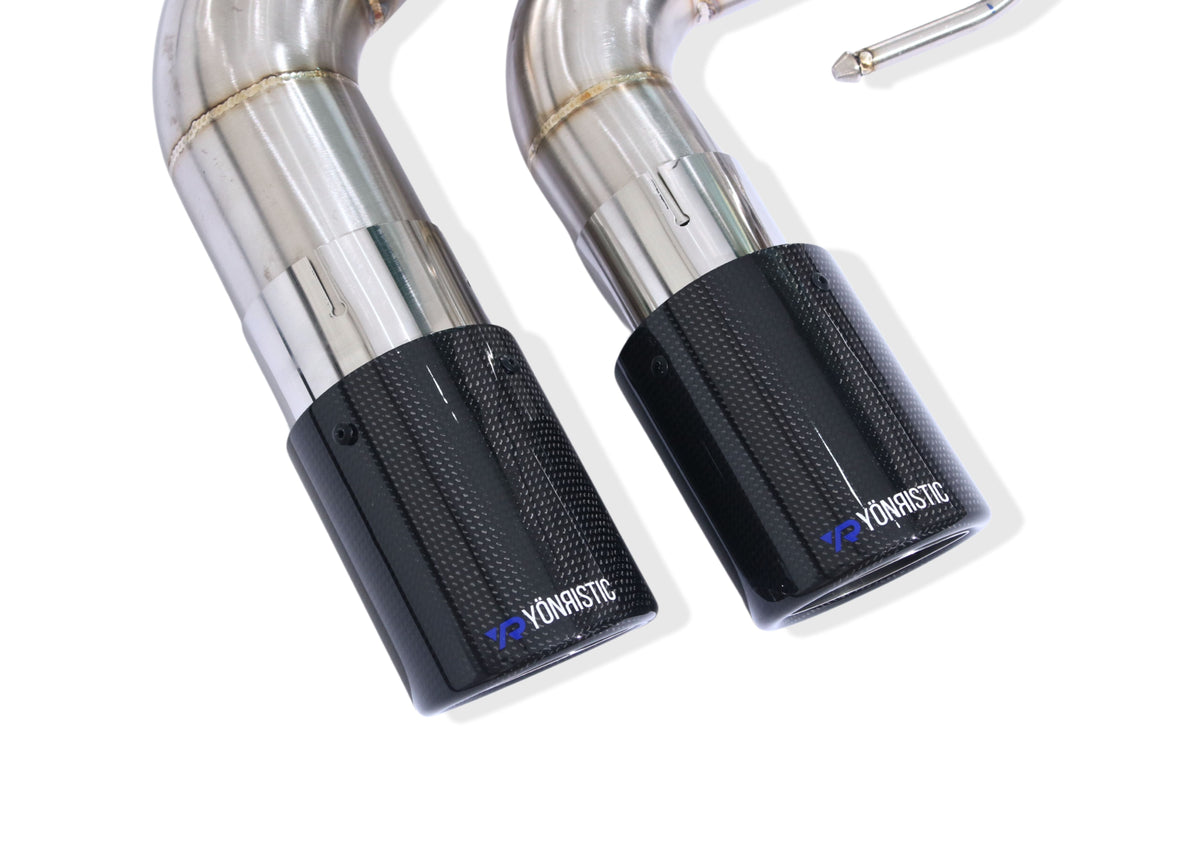 BMW F90 M5 Catback Exhaust Valved Performance Xpipe - Yonristic Performance — photo 9 of 10