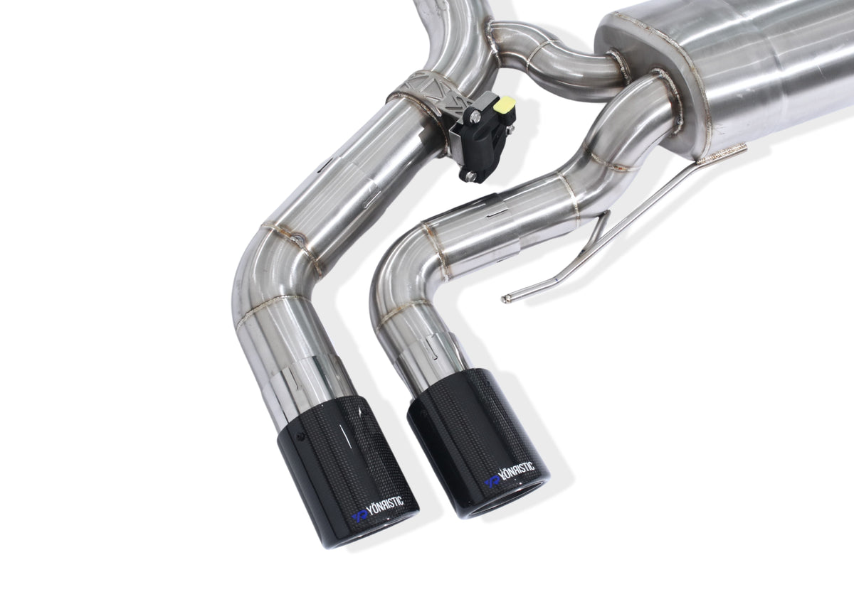 BMW F90 M5 Catback Exhaust Valved Performance Xpipe - Yonristic Performance — photo 10 of 10