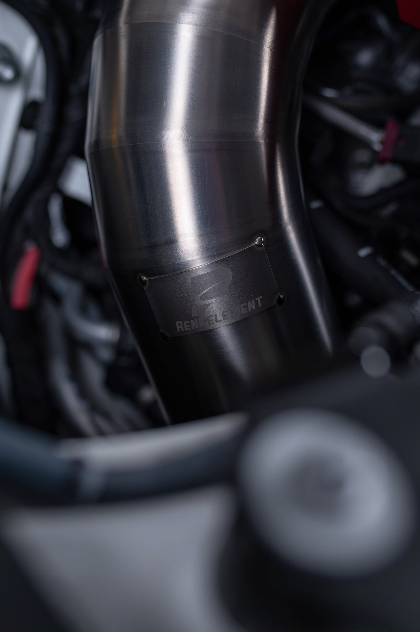 RENNELEMENT G90/G99 M5 3.5” Titanium Front Mount Intake System