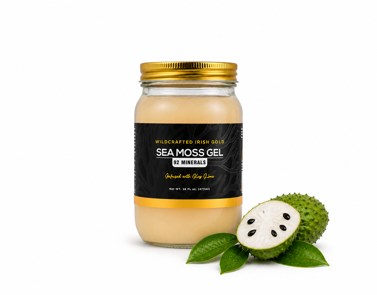 Irish gold Sea Moss Gel infused with Key Lime — photo 3 of 4