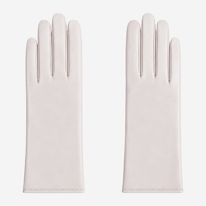 FC04 (rosewater) - Women's Italian cashmere lined leather gloves — photo 1 of 10