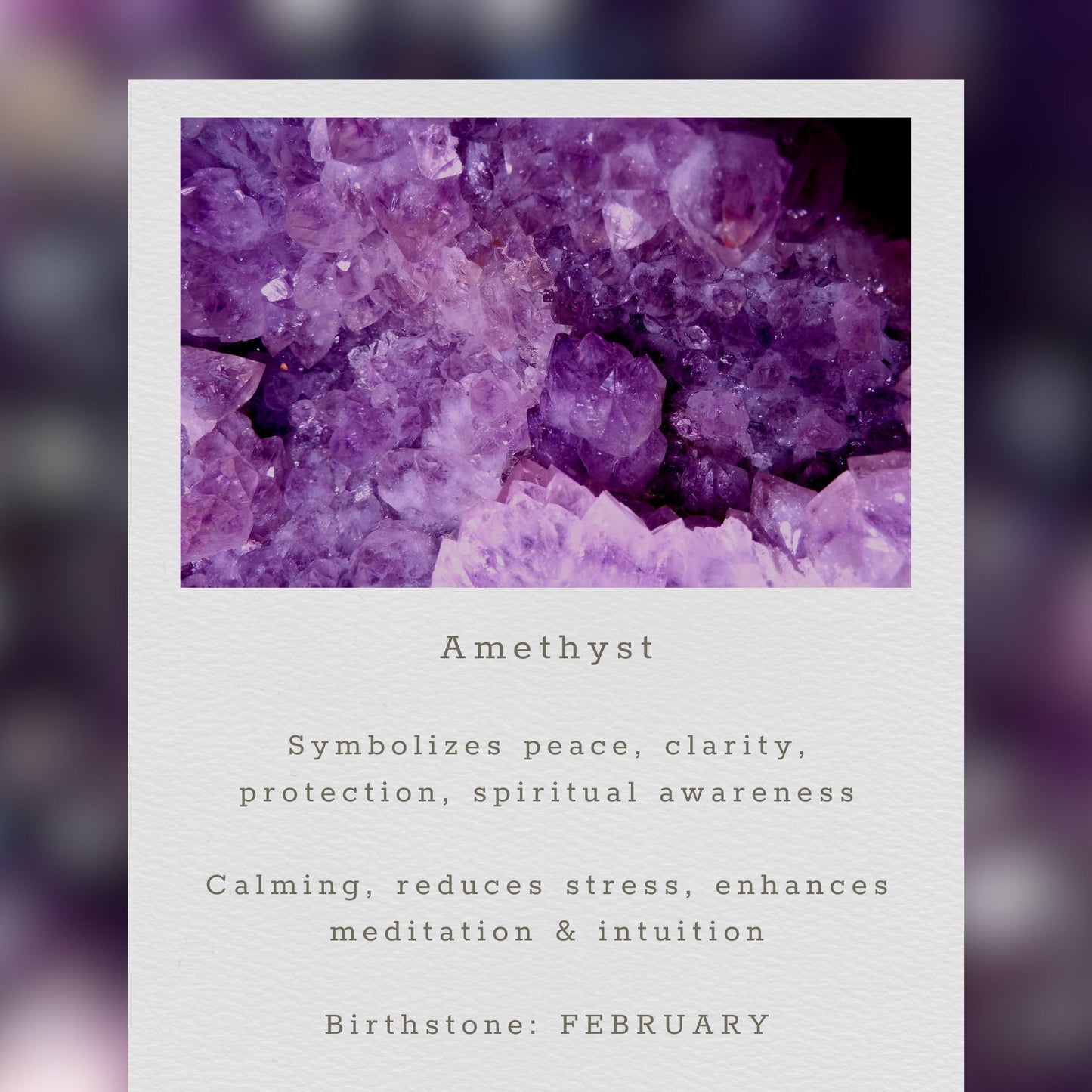 Amethyst Ballet Collection
