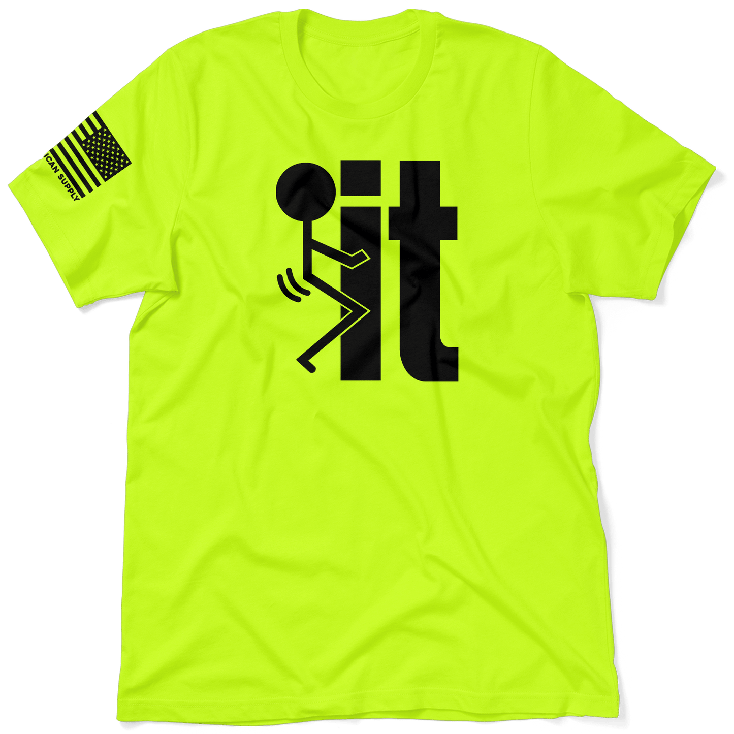 F It - Safety Yellow T-Shirt — photo 1 of 3