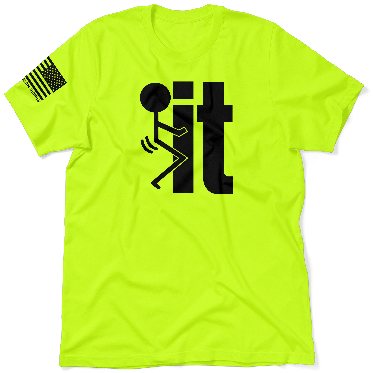 F It - Safety Yellow T-Shirt — photo 1 of 3