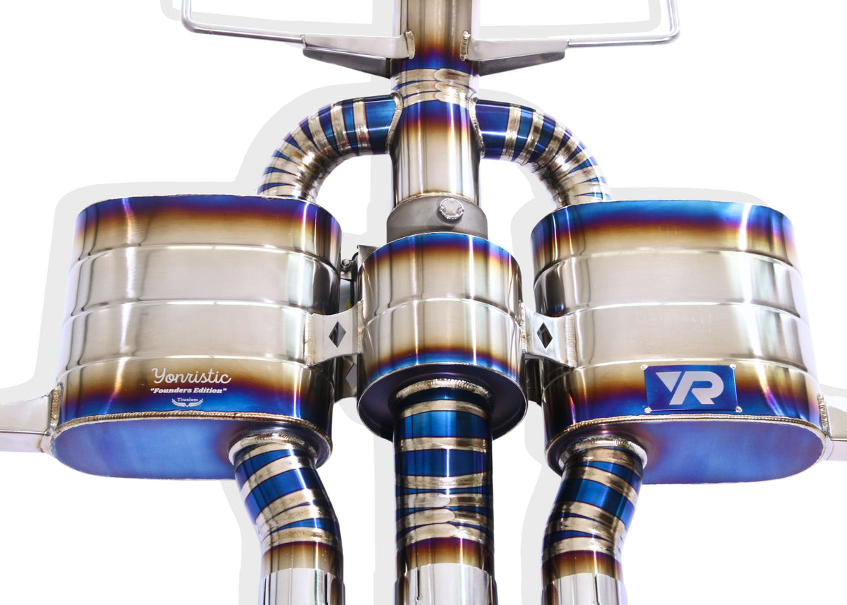 Honda FK8 Type R Titanium Valved Exhaust System - Yonristic Performance — photo 3 of 10